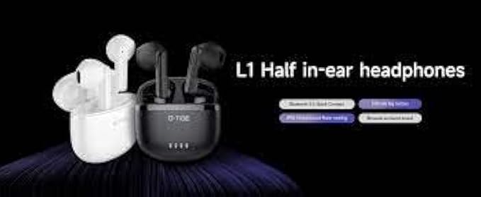 G TiDE L1 True Wireless Eaebuds Black