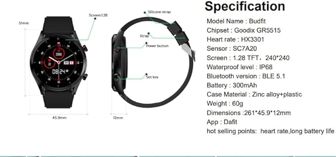BUDDY smart watch Budfit