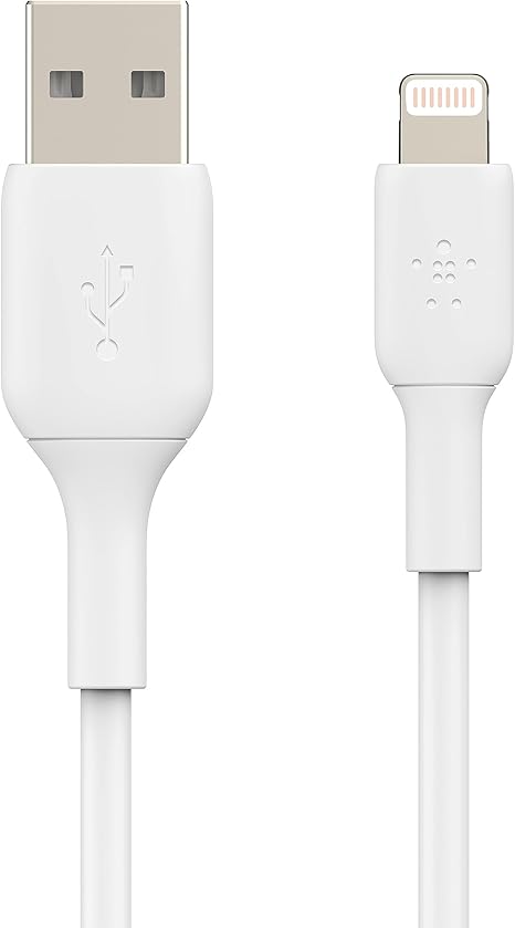 Belkin BOOSTCHARGE Lightning To USb-A Cable White