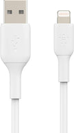 Belkin BOOSTCHARGE Lightning To USb-A Cable White