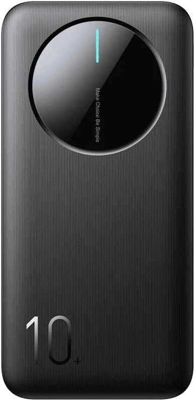 Joyroom JR-PBF12 10000mAh Powerbank with 2 USB-A and 1 USB-C Ports - Black