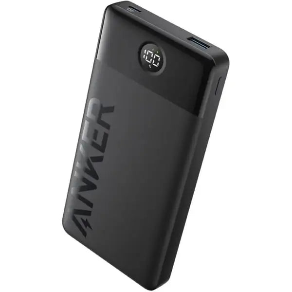 ANKER POWER BANK 10000MAH 12W 2-PORTS - BLACK - A1237H11