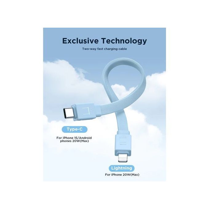 JoyRoom JR-PBM01 Magnetic Wireless Power Bank 10000mAh 20W - Blue