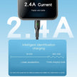 Yesido Data Cable 2.4A USB-A TO USB-C CA97