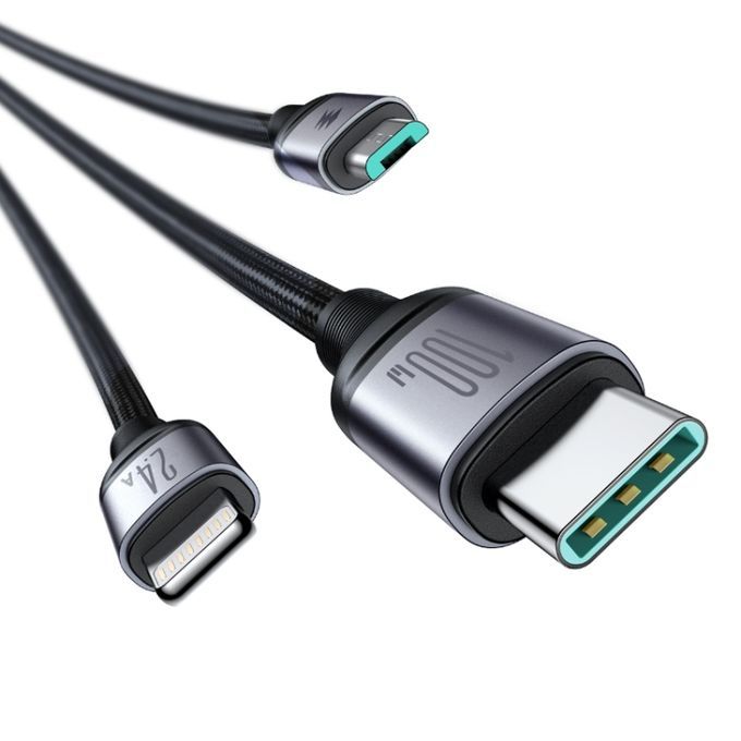 Joyroom 3-in-1 Fast Charging Cable 100w S-A21