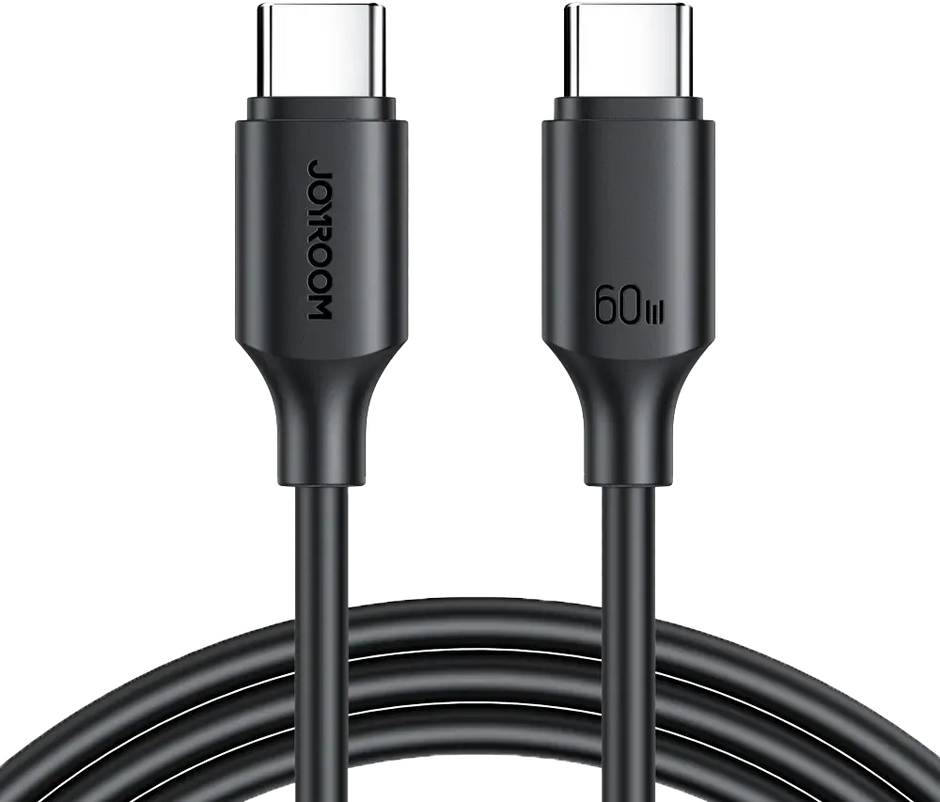 Joyroom Fast Charging Data Cable T.c To T.c 60W A9 Black