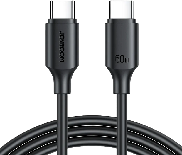 Joyroom Fast Charging Data Cable T.c To T.c 60W A9 Black