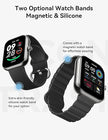 Joyroom JR-FT5 Plus Smartwatch - 1.96  Screen  Sports Watch with Call Answering - Black