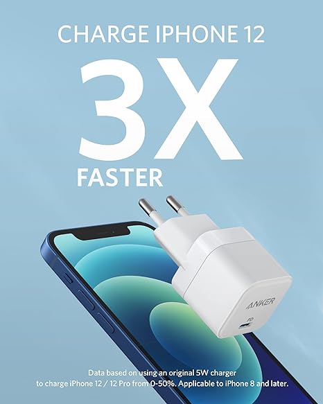 anker powerPort III 20W Cube white
