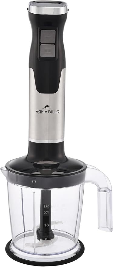 Armadillo Hand Blender Stainless Steel Body 1000