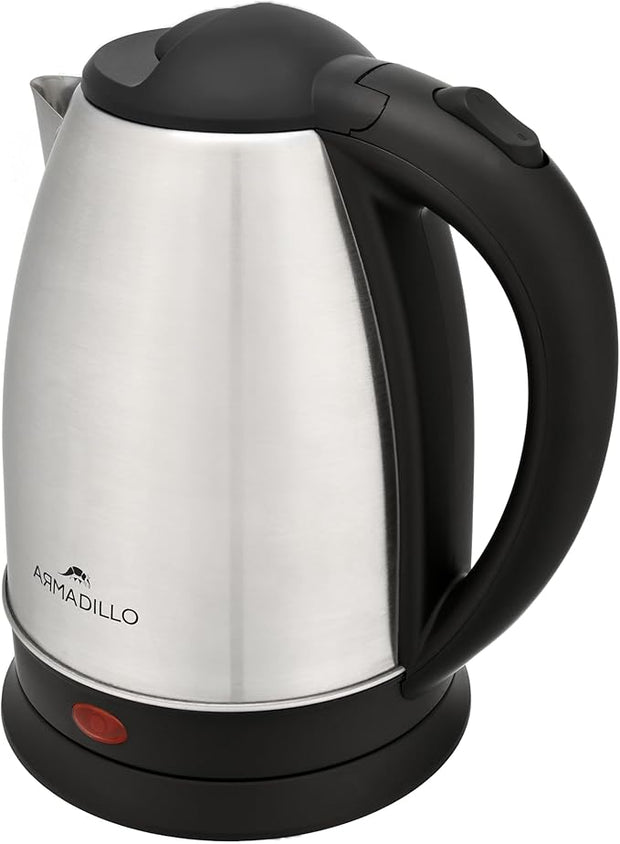 Armadillo Kettle Stainless 1500w2L - Silver