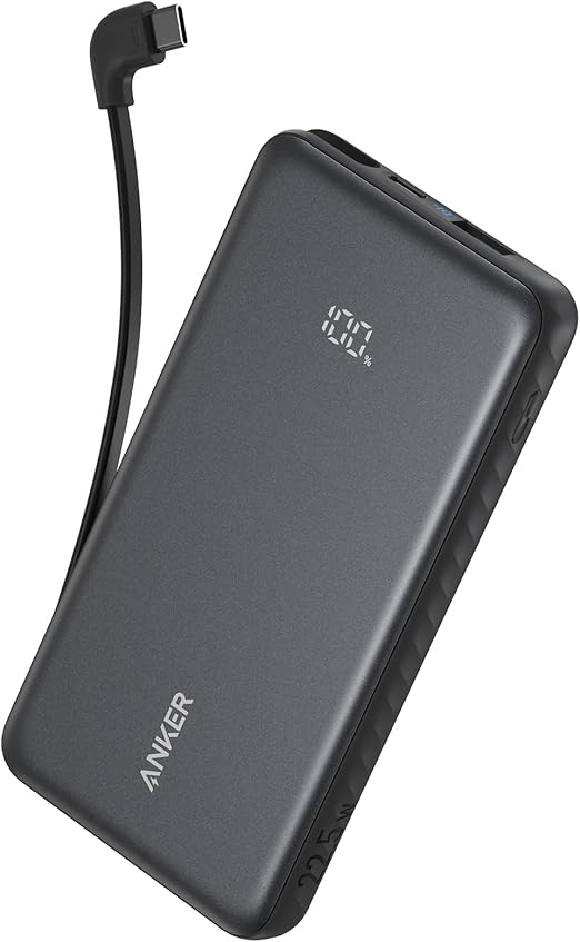 ANKER Zolo POWER BANK 10000MAH 22.5W - BLACK - A110H11