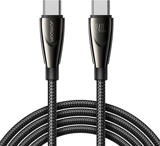 Joyroom Pioneer Series SA31-CC5 USB-C  USB-C cable 240W 1.2m - black