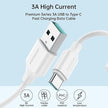 Joyroom Usb-A to USB-C 3A Super Fast Charger Cable 1m White