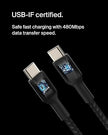Belkin BOOSTCHARGE Braided USB-C to USB-A Cable 1m Black