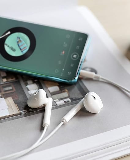 Hoco Wired Earphones M64 - White