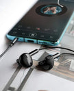 Hoco Wired Earphones M64 - Black