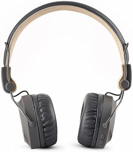 LAVVENTO (HP236) Headphone With Mic Turbo Bass Mode - Gray Gold inner
