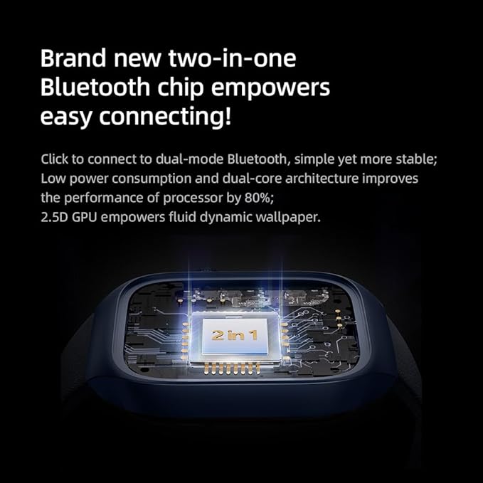 Mibro T2 Smart Watch  1.75 Inch  Deep Blue - XPAW012