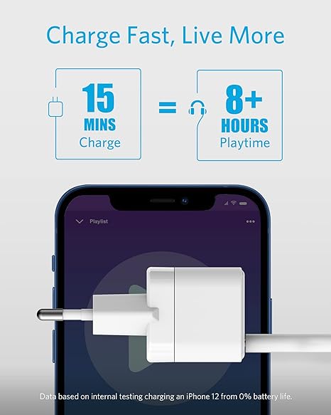 anker powerPort III 20W Cube white