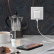 Belkin 18W USB-C PD Wall Charger + USB-C to Lightning Cable White