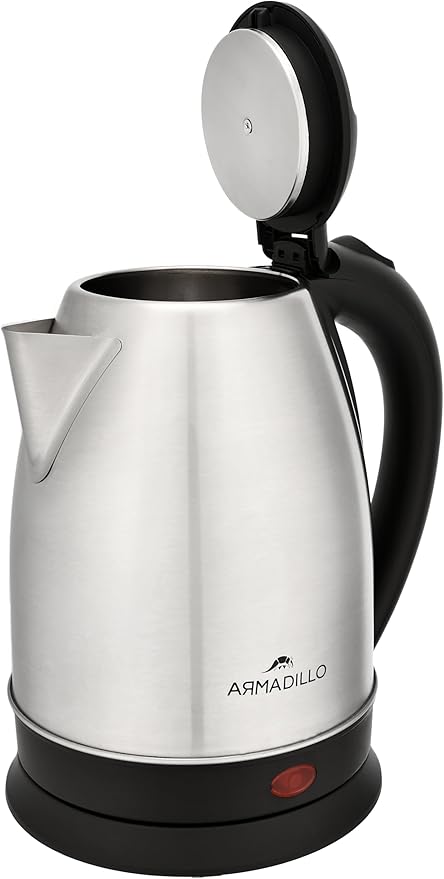 Armadillo Kettle Stainless 1500w2L - Silver