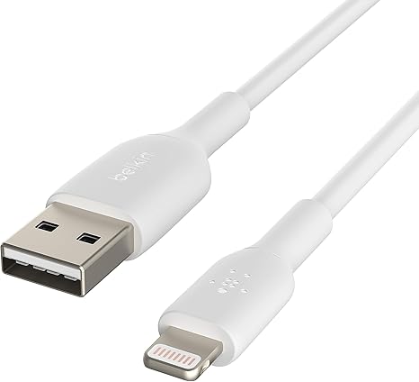 Belkin BOOSTCHARGE Lightning To USb-A Cable White