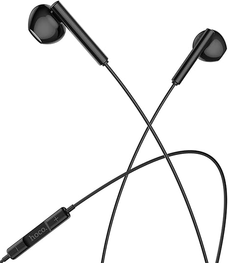 Hoco Wired Earphones M64 - Black