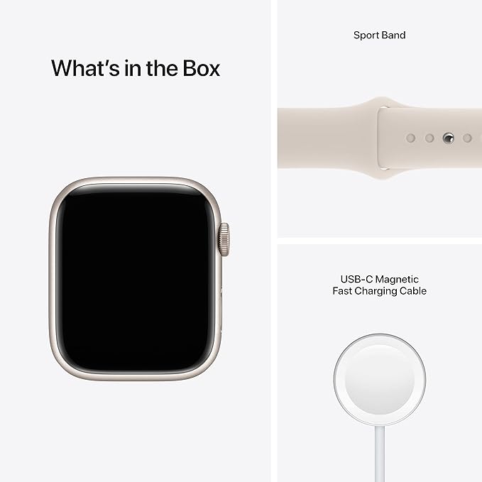 Apple Watch Series 7 45mm Starlight