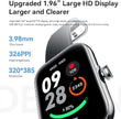 Joyroom JR-FT5 Plus Smartwatch - 1.96  Screen  Sports Watch with Call Answering - Black