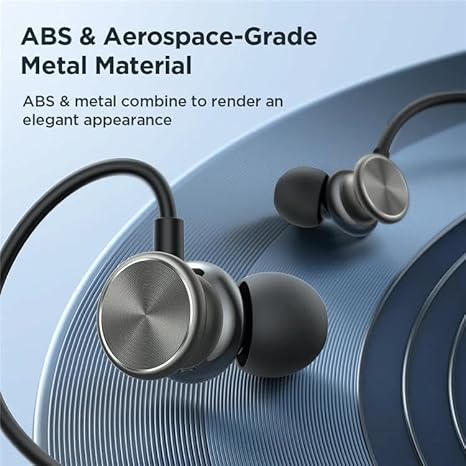 Joyroom Wired Series JR-EW03 Metal wired in-ear headphones - Black