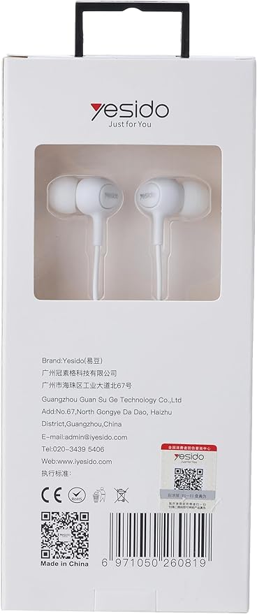 EARPHONE Yesido YH 13