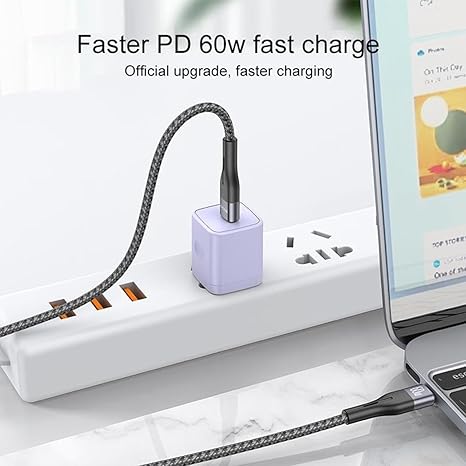 Yesido Data Cable 60W USB-C TO USB-C CA156