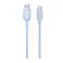 DEVIA Jelly Silicon Cable USB-A to USB-C 1.2M - Blue