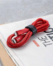 anker power line + II usb-c cable with lightning connector RED