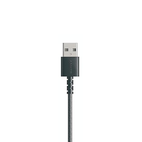 anker powerline select+ usb-c to usb 2.0  6ft - Black