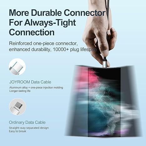 Joyroom S-CC100A12 PD Type-C To Type-C 100W 1.2M Black