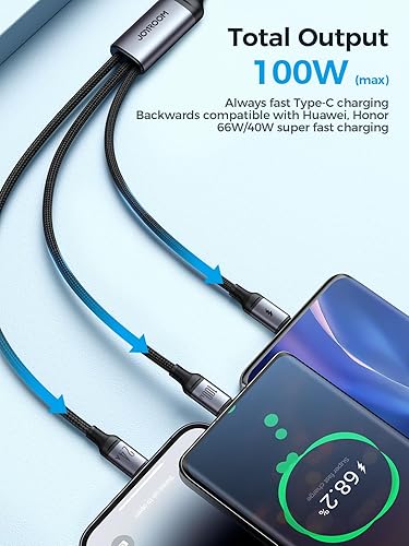 Joyroom 3-in-1 Fast Charging Cable 100w S-A21
