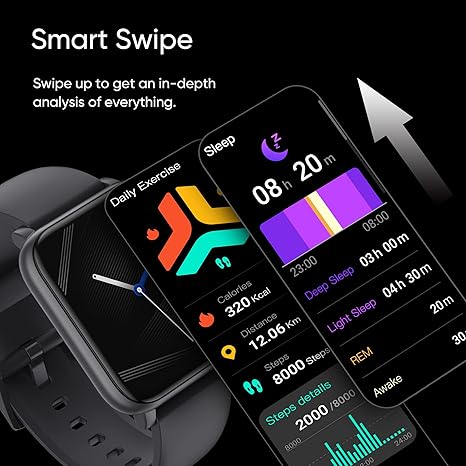 Realme Dizo Smart Watch D2 Black
