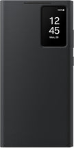 Samsung S24 Ultra Smart View Wallet Cover - Black