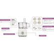 Kenwood Food Processor - 750 W- 2 Liter FDP03.C0WH