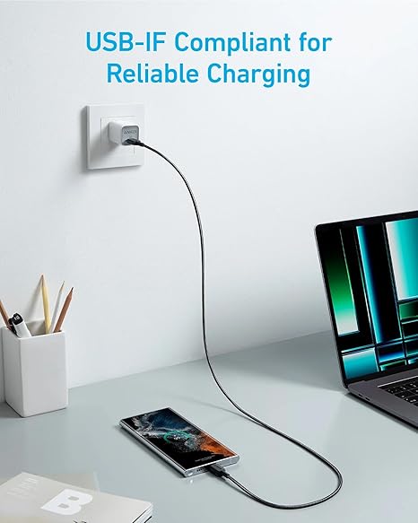 Eeun PD 60W Type-C To Type-C Data & Charging Cable 5481