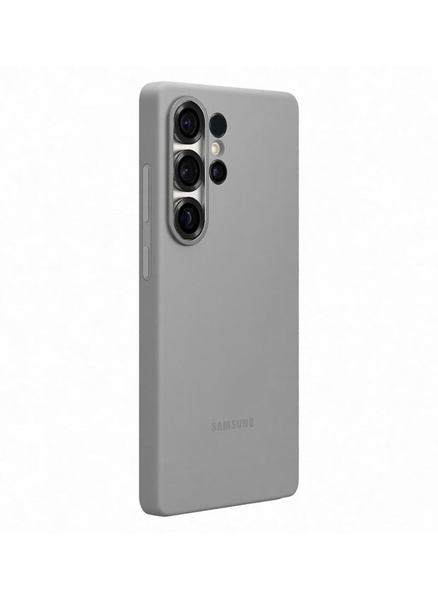 Galaxy S25 Ultra Genuine Silicone Phone Case Grey