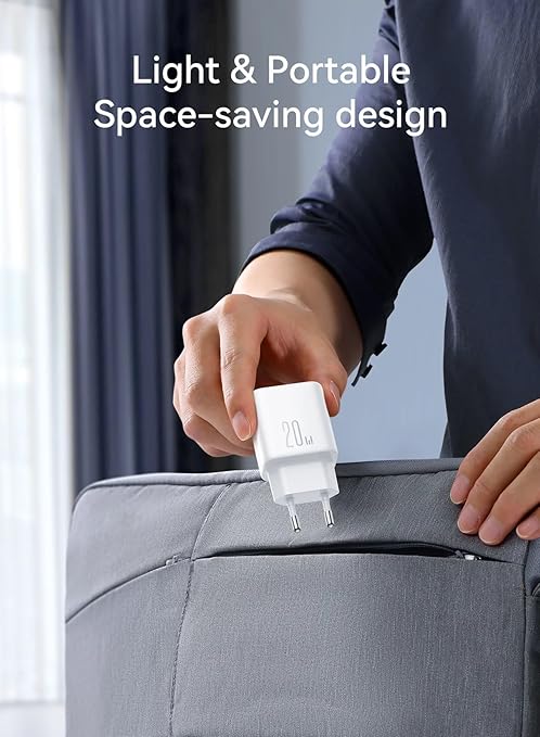 Joyroom Wall Charger JR-TCF20 USB-C PD 20W White