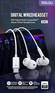 RSILOU Wired Earphone Type-C R3501