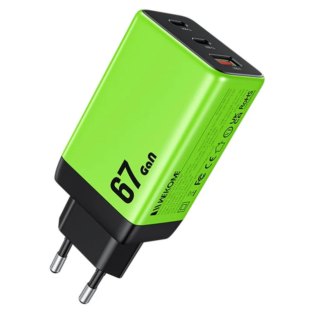 Green Mini Gan Charger 25W PD GE-Y015