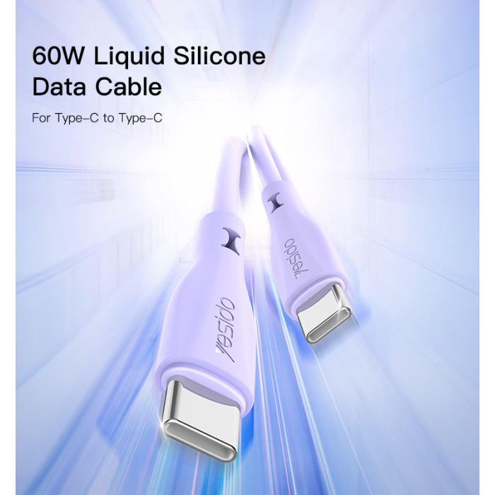 Yesido Data Cable 60W PD USB-C TO USB-C CA152