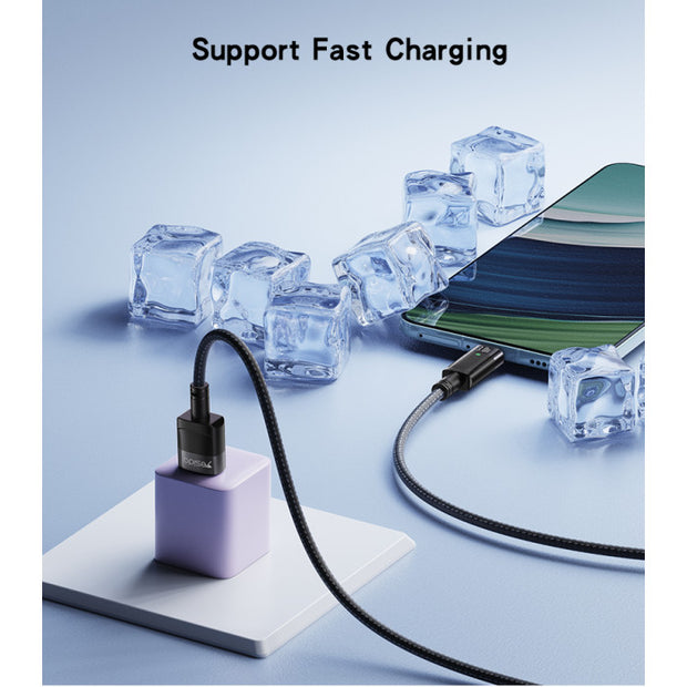 Yesido Data Cable 3A USB-A TO USB-C AUTO POWER OFF CA123C