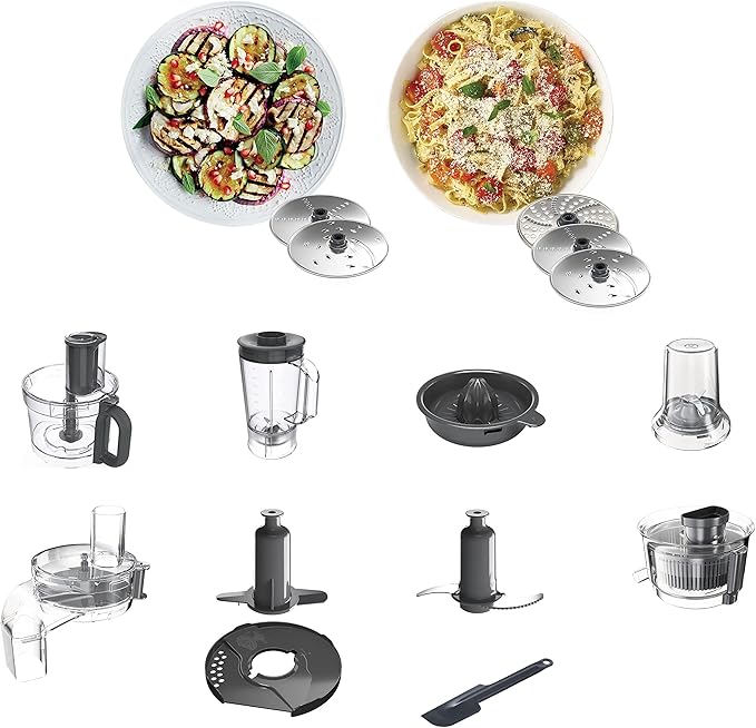 Kenwood Multipro Food Processor 1000 Watt Silver - FDP65.880si