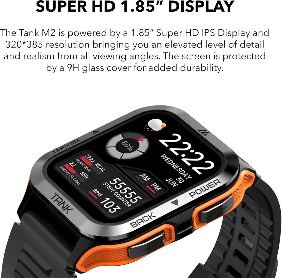 Kospet Watch T2 Tank Black